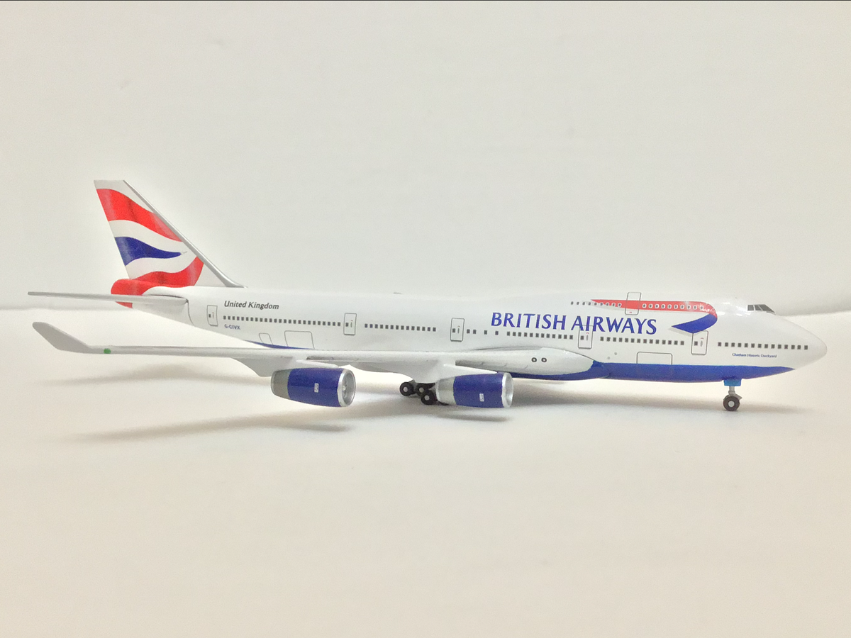 Gemini Jets 1:400 BRITISH AIRWAYS Boeing 747-400 G-CIVX | eBay