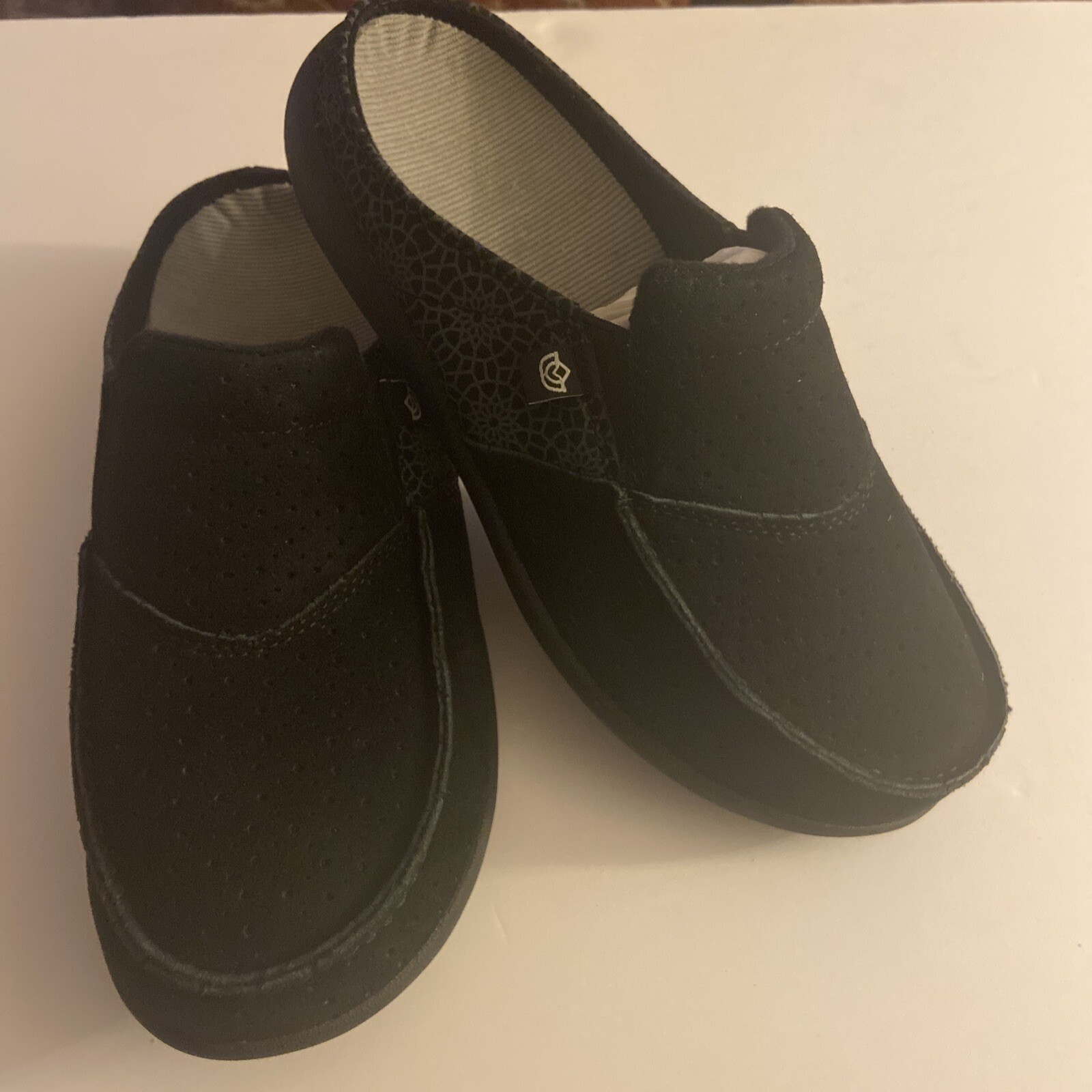 Spenco Siesta Slide Orthotic Slipon Shoes Size Women’s 9.5D Black eBay