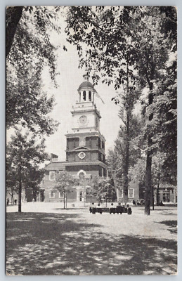 Vintage Postcard PA Independence Hall General Federation of Women's Clubs -112