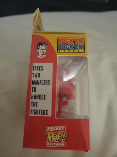 Funko Pocket POP! Keychain Figure - Retro Toys -Red Rocker (Rock 'Em Sock 'Em) - Picture 5 of 7