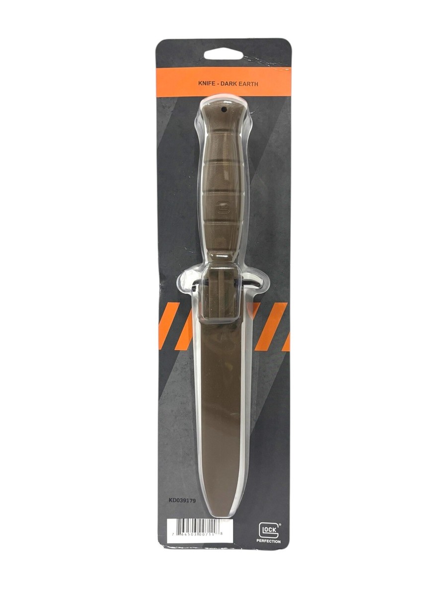 フリーギルド・ジェネラル、フリーギルド・ハンドガンナー/クロスボウマン ×2 GLOCK Field Fixed Blade Survival Knife w/ Saw & Sheath, Flat Dark