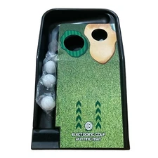 Electronic Golf Putting Mat 55” Open Box