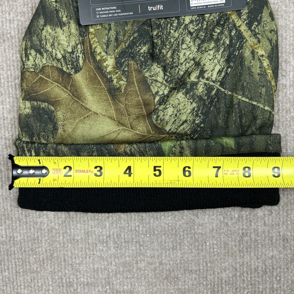 Tru Fit Reversible Camouflage Camo Winter Hunting Hat One Size High Visibility - Image 3 of 4