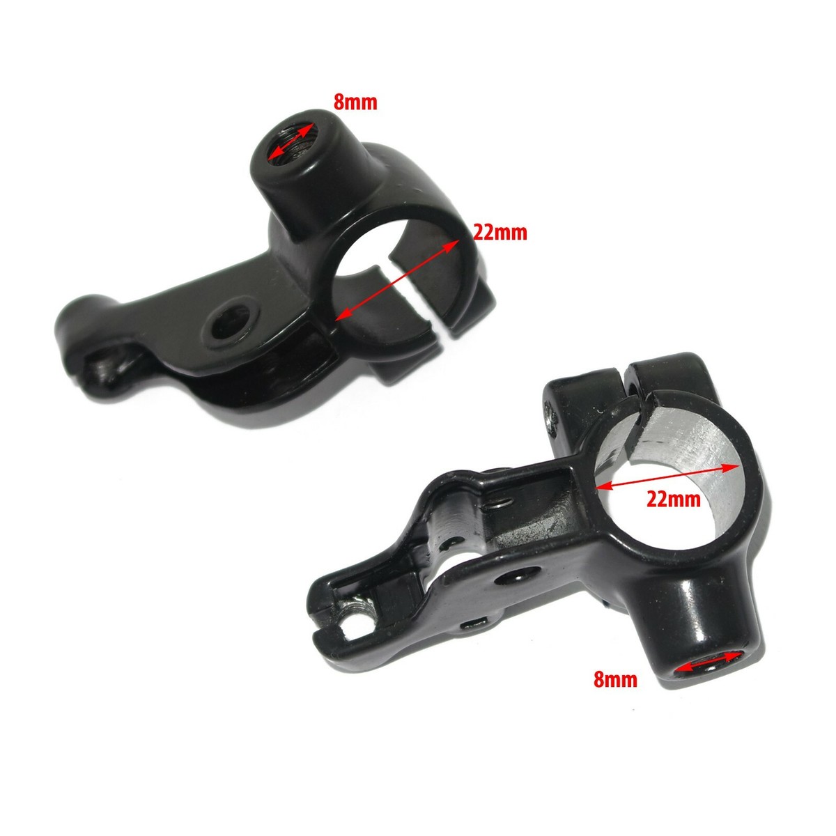 Clutch Brake Lever Holding Bracket Set For Royal Enfield Bullet