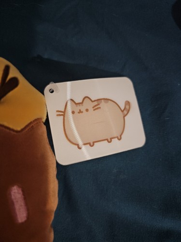 GUND Authentic Pusheen Chocolate Dipped Cookie Squishy 6 inch soft plush. NEW - Picture 3 of 6