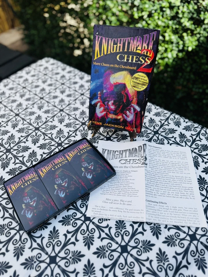 Knightmare Chess 2 Steve Jackson Games COMPLETE EUC - Image 4 of 4