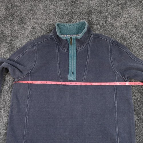 Fat Face Airlie Jumper 1/4 Zip Mens Size XL Blue - Picture 8 of 13