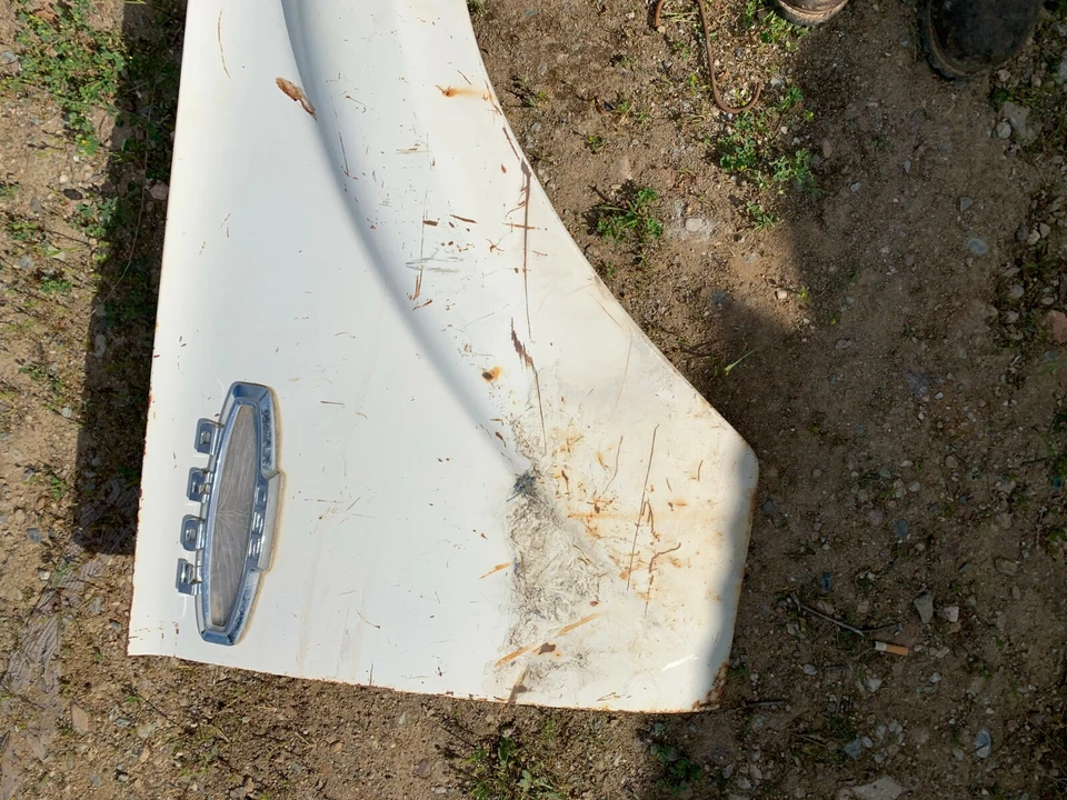 Guardabarros derecho Ford F100 F250 1961 1962 1963 1964 1965 1966 OEM Foto 4 de 4