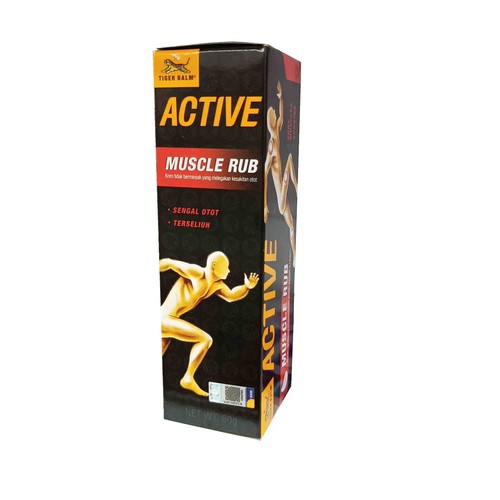 3 X Bálsamo de Tigre Activo Frotamiento Muscular 60g No Graso Alivio Temporal Dolores y Dolores - Imagen 5 de 6