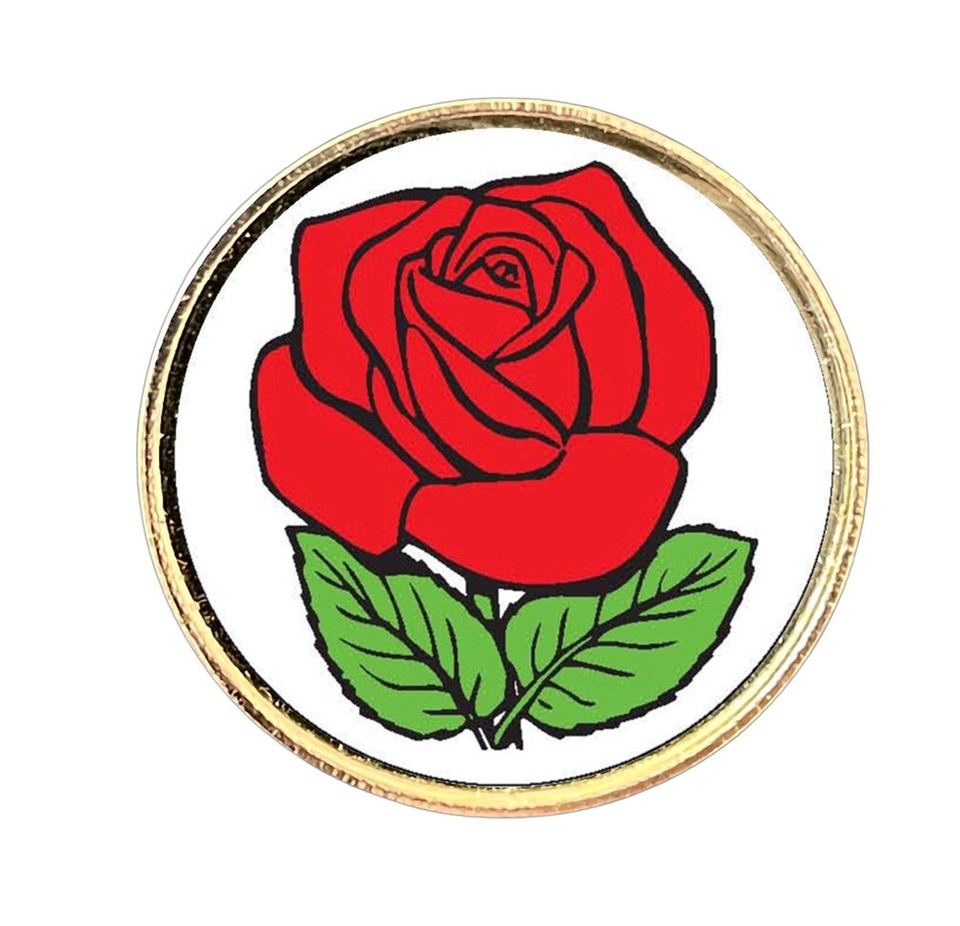 Runner Up (A) 26mm Metal Lapel Domed Pin Badge