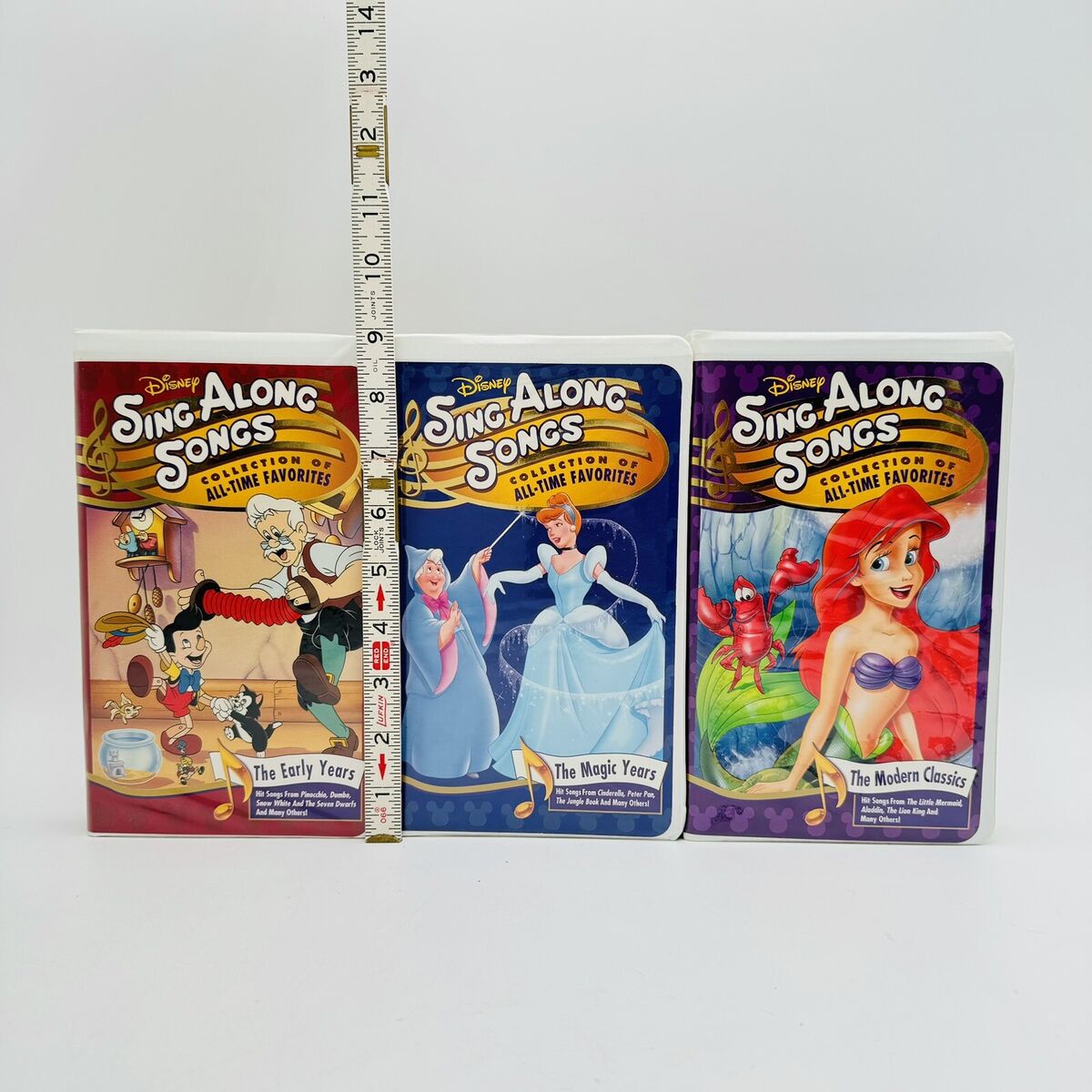 Disney Sing Along Songs Volumes 1, 2, 3 Collection of All Disney Sing Along Songs Volumes 1, 2, 3 Collection of All