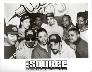 The Source Mind Squad 8x10 Promo Photo Early 90's