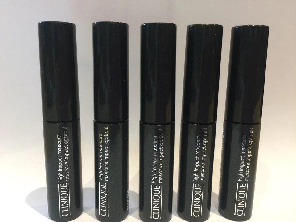 6x Clinique High Impact MASCARA Black  .14oz  NEW FRESH  -6 pack - Image 3 of 4