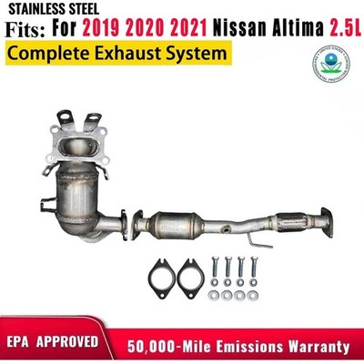 Front & Rear Catalytic Converter For 2019 2020 2021 Nissan Altima 2.5L New FWD