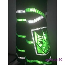 Transformers Melbourne Shuffle Pants Straight Leg Reflective Dance Party Gifts