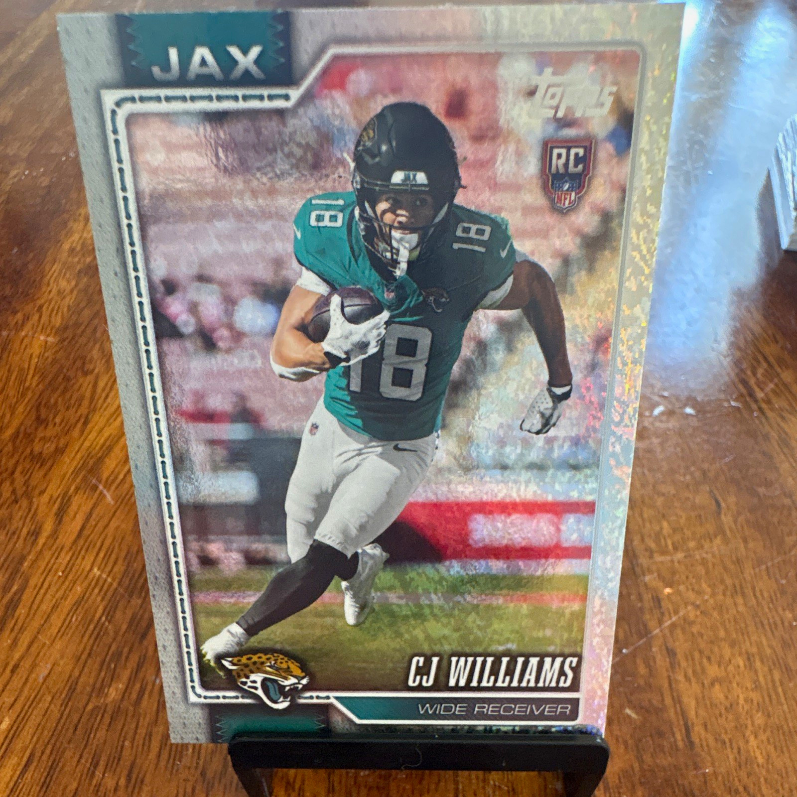 Topps CJ Williams RC Rookie Jacksonville Jaguars Football Card #JAX