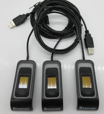 lot of 3 Imprivata Digital Persona Biometric Fingerprint Reader USB HDW-IMP-1C