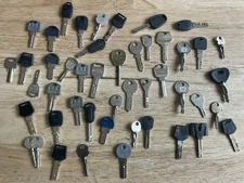 17 Assorted Security Keys Dimple