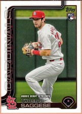 St. Louis Cardinals 2025 Topps Update Team Set 9 Cards