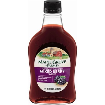 Maple Grove Farms Mixed Berry Syrup - 8.5 oz