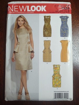 Simplicity 6124 New Look Sheath Dress