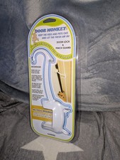Door Monkey Door Lock  Pinch Guard Easy To Install  Operate New