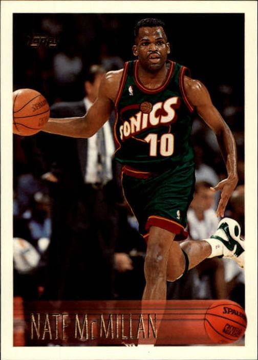 1996-97 Topps #127 Nate McMillan - BSK