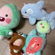 Kakao Friends Yuki Plush Keyring  Pouch - New