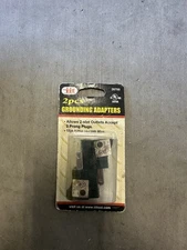 IIT 26700 3 Prong to 2 Prong Grounding Adapters Outlet Electrical Ac Converter