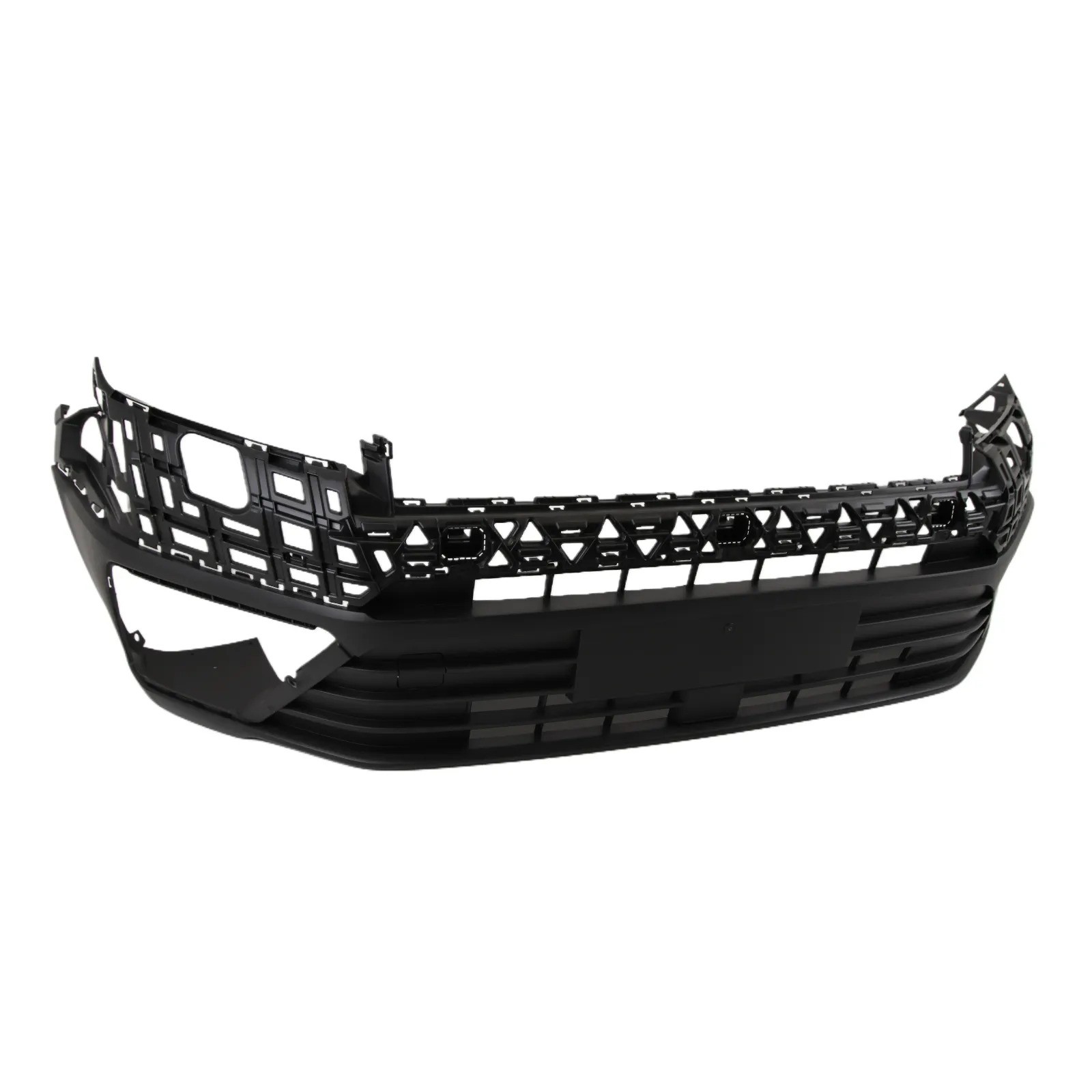 Fits VW Crafter 2017- Front Bumper Lower Section No Parking Sensor Holes Black