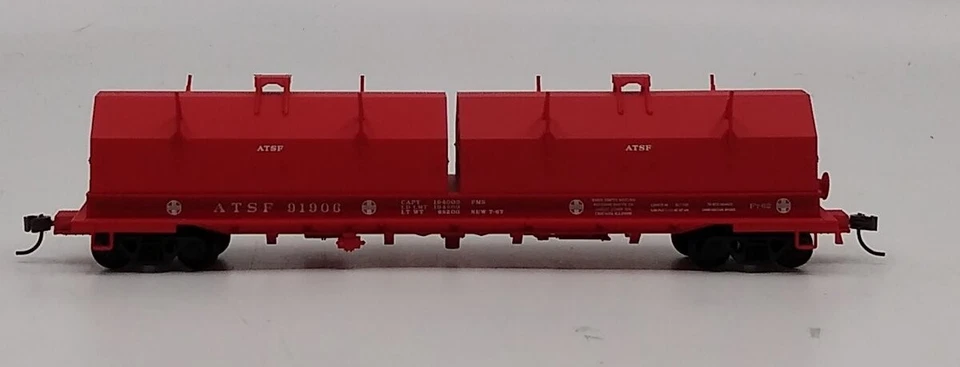 Walthers 932-3821 HO Scale Santa Fe Cushion Coil Car Angled Hoods #91906 LN/Box - Image 2 of 4