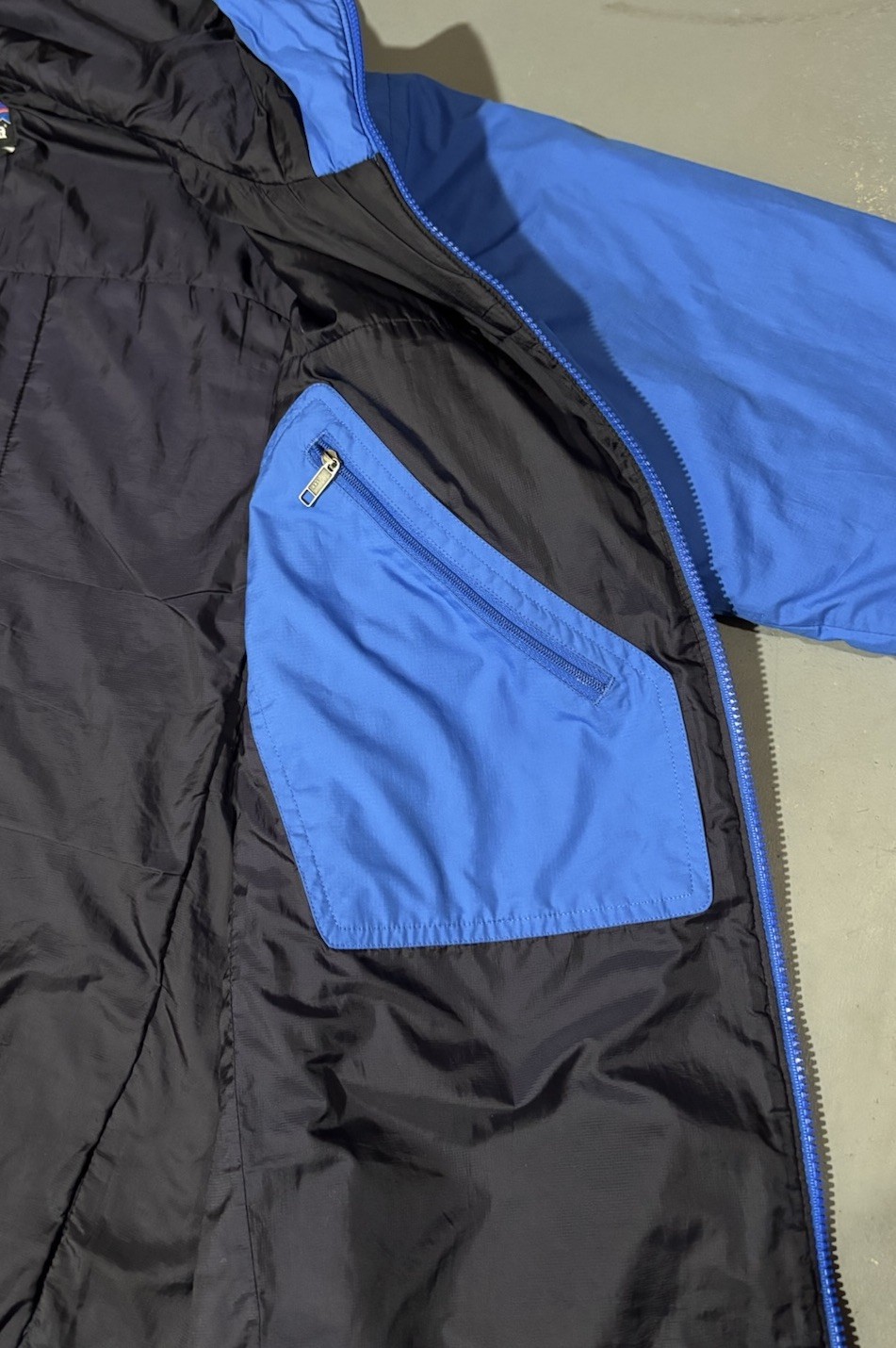 Patagonia Micro Puff Primaloft Men's Hoody Jacket Blue Size Medium thumbnail 5