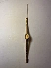 Vintage Seiko 1E20-5729 Women's Quartz Wristwatch Gold Tone NEEDS BATTERY