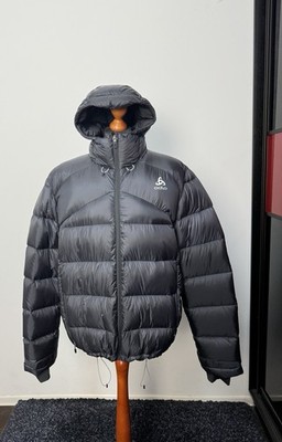 ODLO men's Cocoon N-Thermic X-Warm hooded down jacket size XXL p2p 26,8