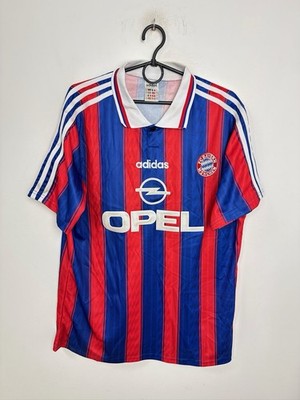 BAYERN MÜNCHEN 1996/1997 HOME FOOTBALL SHIRT VINTAGE ADIDAS TRIKOT GR. L ERWACHSENE