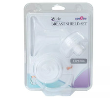 Spectra Breast Pump Flange Breastshield Set - L/28mm