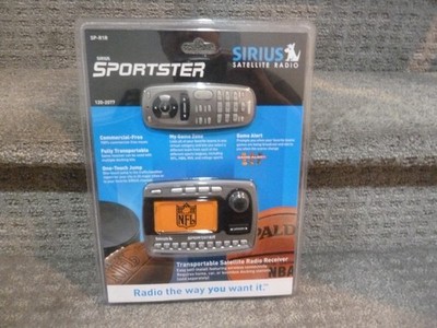 Sirius XM Sportster SP-R1R Car & Portable Home Satellite Radio Receiver SEALED