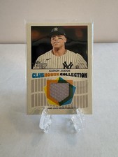 2026 Topps Heritage - Clubhouse Collection Relics Aaron Judge #CCR-AJ (MEM) (Z)