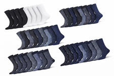 6 / 12 Paar Sportsocken Baumwolle Tennissocken Arbeitssocken Altag Crew Socken