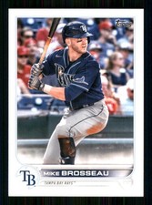 2022 Topps #223 Mike Brosseau Tampa Bay Rays 62016