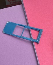 SIM Card Tray Blue Samsung Galaxy A20 SM-A205 Original SKU 15914