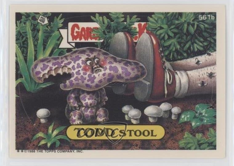 1988 Topps Garbage Pail Kids Series 14 Todd Stool (Two Star Back) #561b 19zq