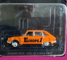 1/43 Norev Tour De France Renault RENAULT R16 EUROPE 1 1969 Minicar