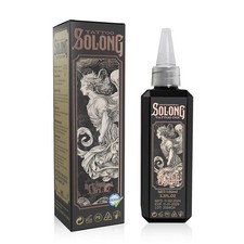 Tattoo Ink,Solong S Series 3.4oz 100ml Professional Black 3.4 fl oz