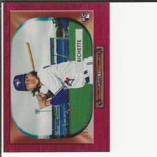 2020 Topps Archives - 1955 Bowman Archives Bo Bichette #B55-9 (RC) RED #18/25