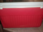 Vintage 1970s Thermos 53 Qt Cooler Red Ice Chest NOS Never Used Mint — photo 6