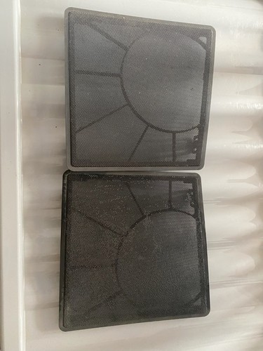 CUBIERTAS PARRILLA ALTAVOZ BMW SERIE 5 E34 AMBOS LADOS NEGRO - Imagen 2 de 2