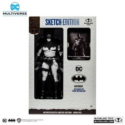 DC Multiverse Figur Batman by Todd McFarlane Sketch Edition - neu - neuware, OVP