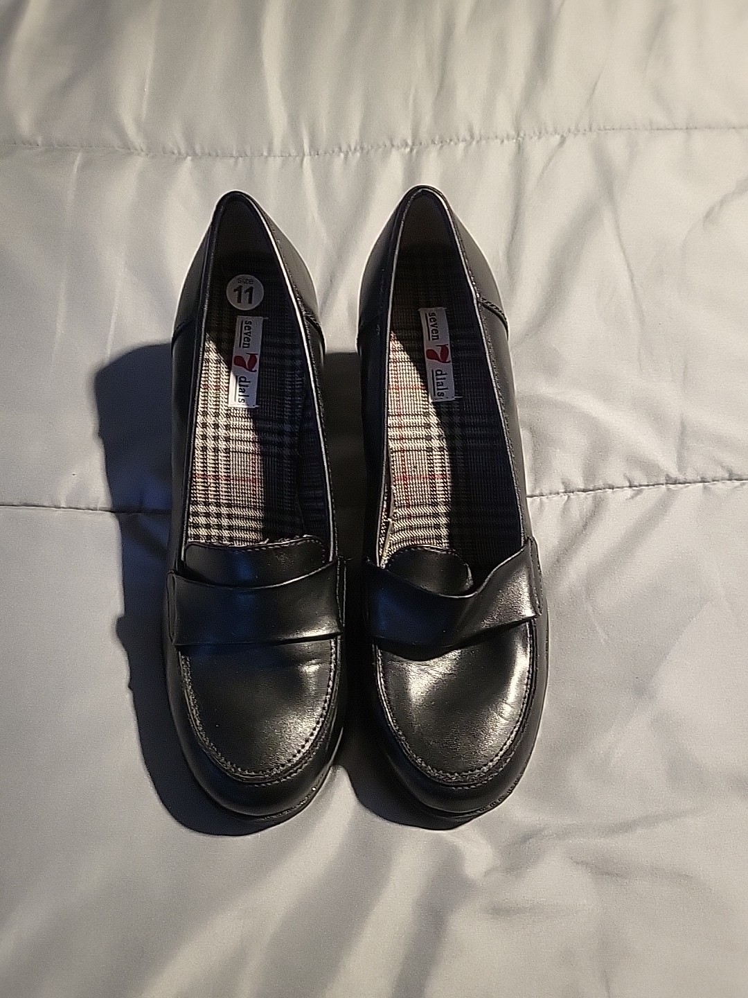 Womans Seven 7 Dials Black Dress Shoes Size 11