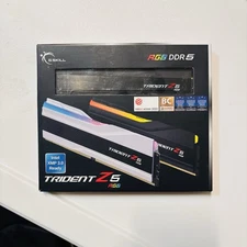 G.SKILL Trident Z5 RGB Series 32GB SDRAM DDR5 Desktop RAM Memory Kit - Black